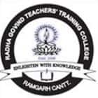 Radha Govind Teachers Training College, Ramgarh